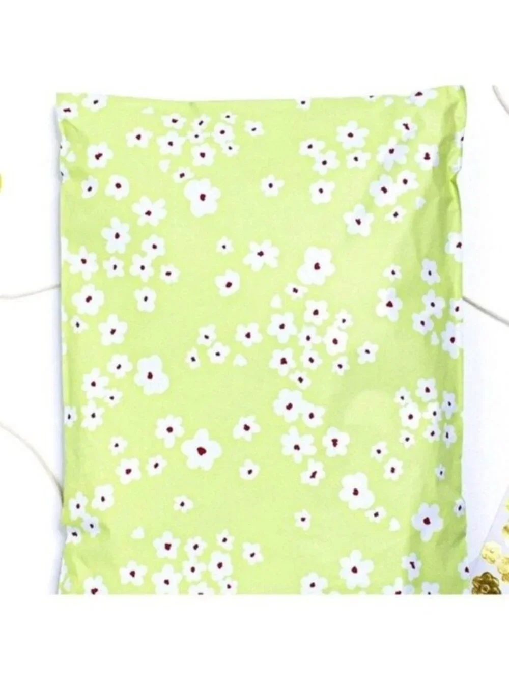 20 wild flower print polymailers 10x13